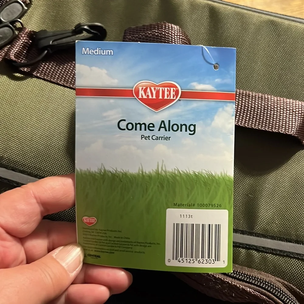 COPY - Come Along Pet Carrier by kaytee size medium